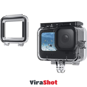 TELESIN Waterproof Case For GoPro Hero 13/12/11/10|قاب ضدآب تلسین با درب اضافه مناسب برای گوپرو 10/11/12/13
